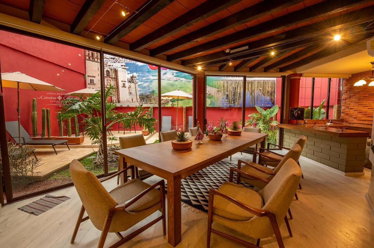 La Casona Colorada San Felipe Del Agua Hotel Oaxaca Exterior foto